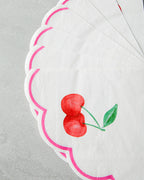Berry Paper 20 pcs Napkin 33x33 cm Red (view 2)