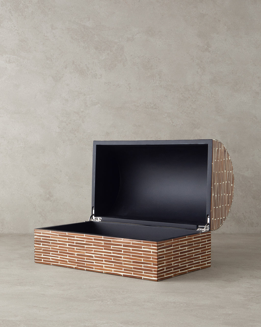 Boho Chic Bamboo Decorative Box Brown (view 3)