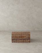 Boho Chic Bamboo Decorative Box Brown (view 6)