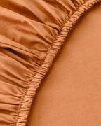 Plain Cotton Double Size Fitted Sheet Set 160x200 cm (view 3)