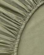 Plain Cotton Double Size Fitted Sheet Set 160x200 cm (view 7)