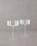 Glass 2 pcs Cup 220 ml - Transparent
