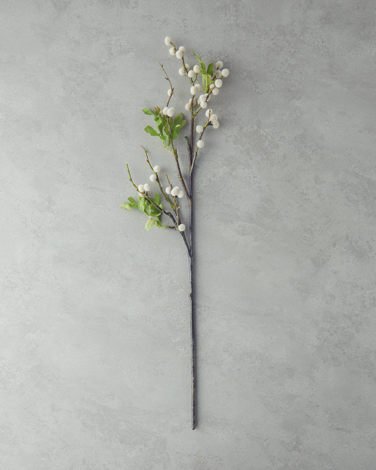 Fruit Branch Single Branch Artificial Flower 70 cm Cream