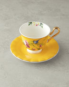 Vanilla New Bone China 4 Pieces 2 Servings Tea Cup Set 220 ml (view 11)