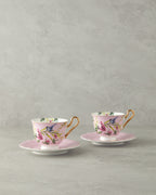 Vanilla New Bone China 4 Pieces 2 Servings Tea Cup Set 220 ml (view 16)