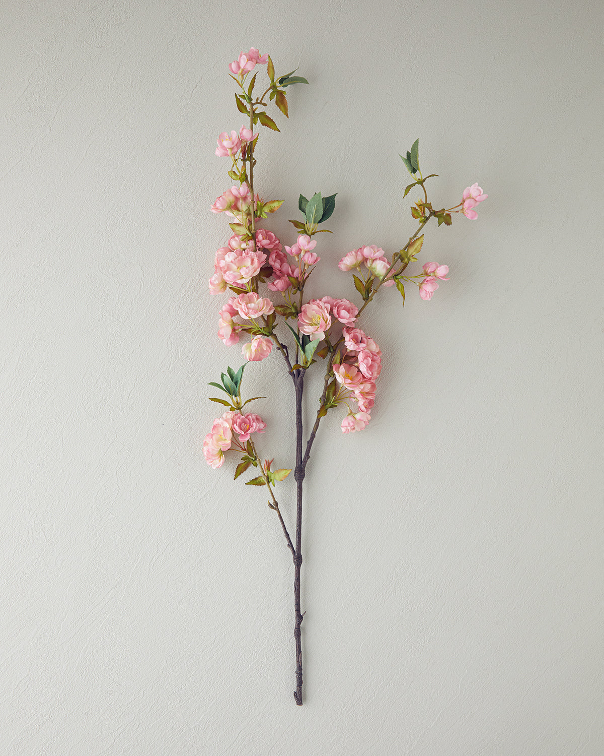 Cherry Blossom Single Branch Artificial Flower 105 cm Light Pink