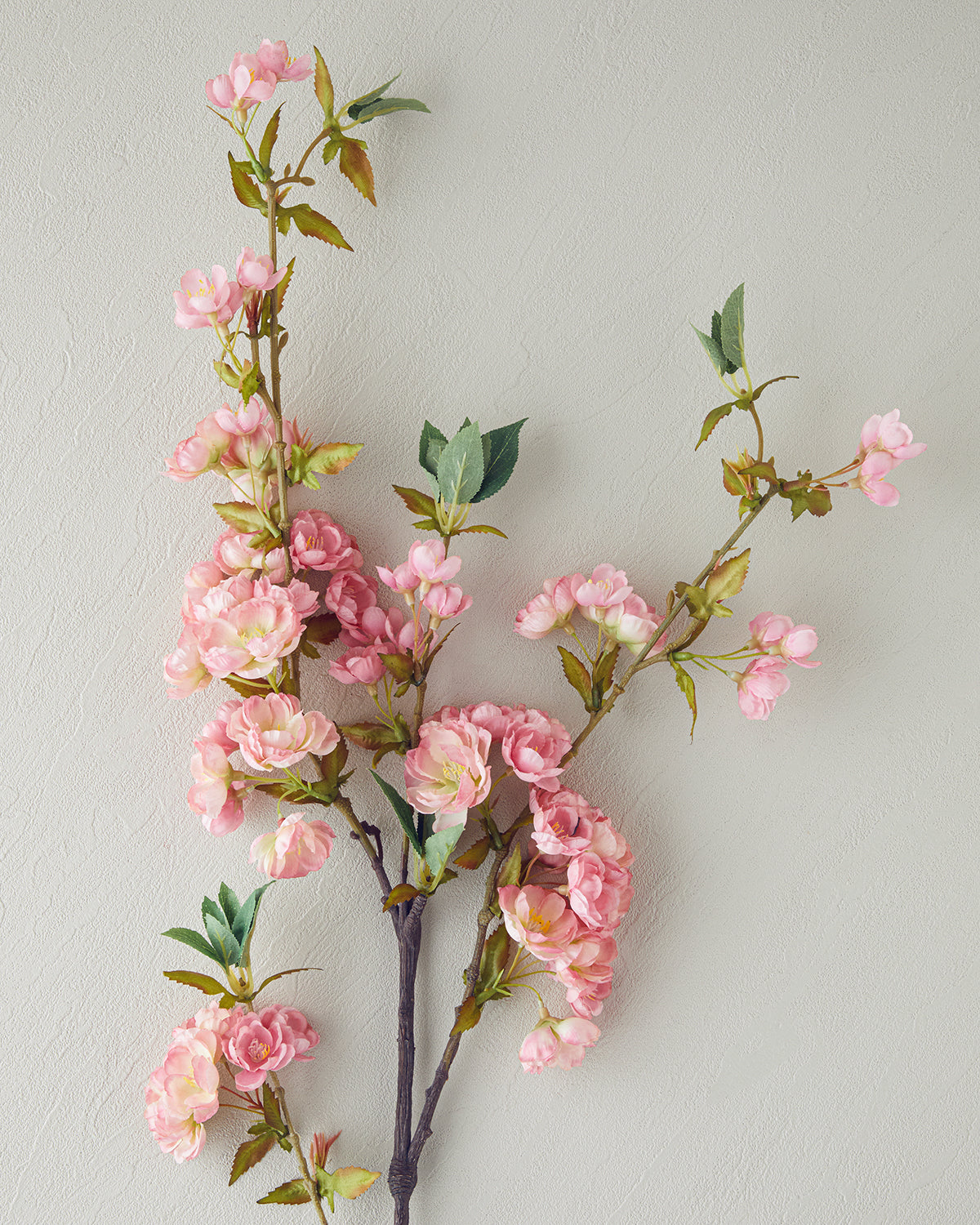 Cherry Blossom Single Branch Artificial Flower 105 cm Light Pink (view 2)