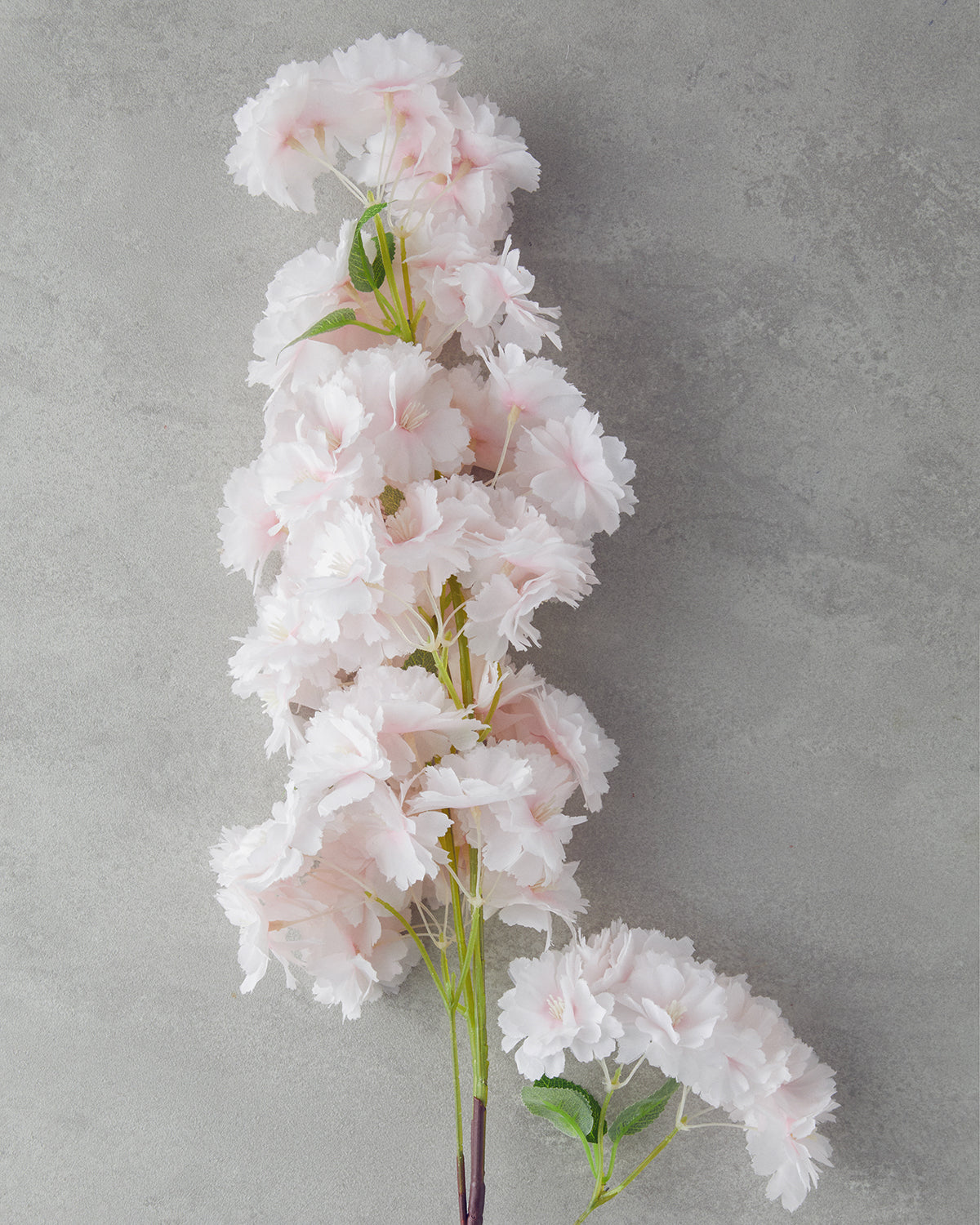Cherry Branch Single Branch Artificial Flower 100 cm - Dark Pink (view 2)
