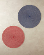 Fiora Polyester Table Mat 38 cm Red (view 3)