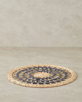 Wicker Table Mat 38 cm Black