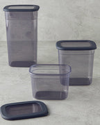 Safe Food Plastic 3 pcs Food Container 1300+2000+3200ml - Beige (view 2)