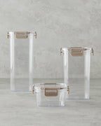 Super Lock Plastic 3 pcs Food Container 400+1400+17800 ml (view 4)