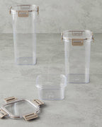 Super Lock Plastic 3 pcs Food Container 400+1400+17800 ml (view 5)