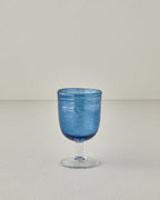Calle Glass Hand Made Chalice 320 ml Blue