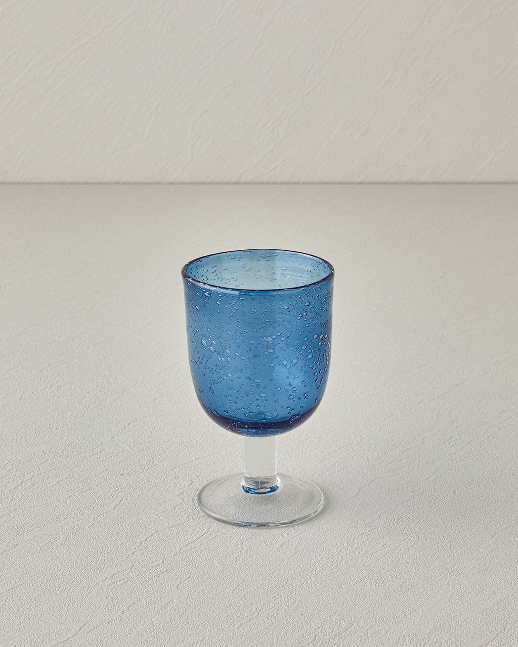 Calle Glass Hand Made Chalice 320 ml Blue (view 2)