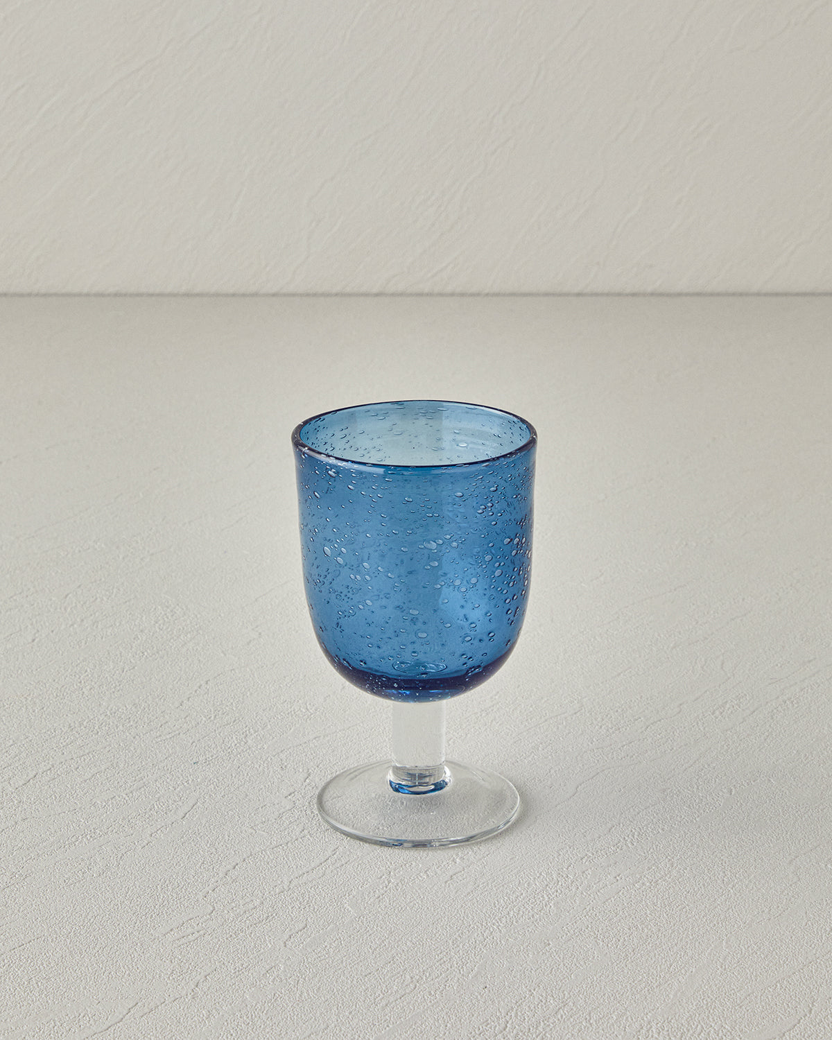 Calle Glass Hand Made Chalice 320 ml Blue (view 2)