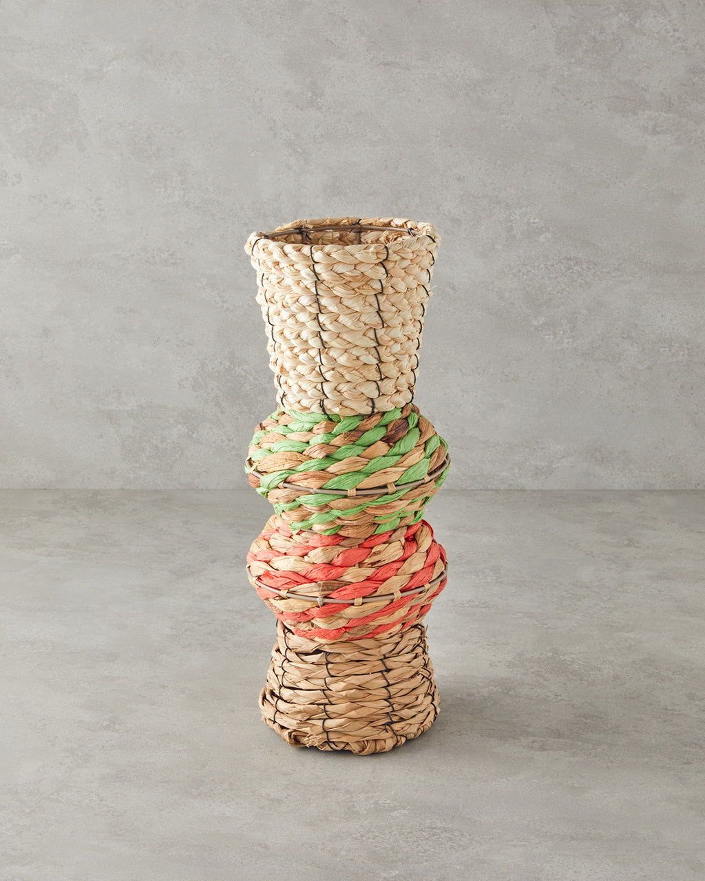 Thallo Wicker Decorative Object 17x40 cm Multicolor (view 2)