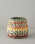 Ruth Wicker Basket 28x23 cm Multicolor