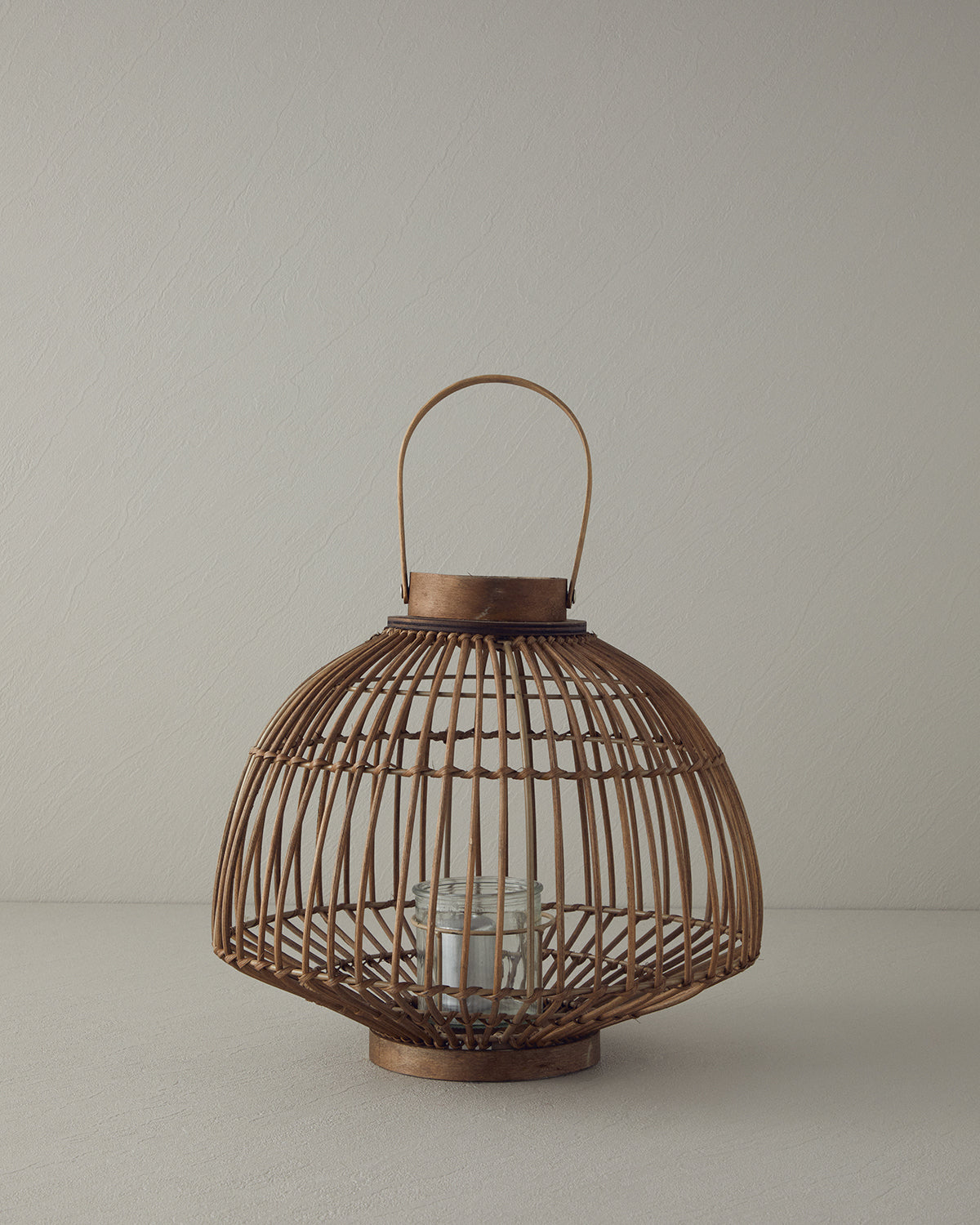 Florence Bamboo Lantern 33x30 cm Natural