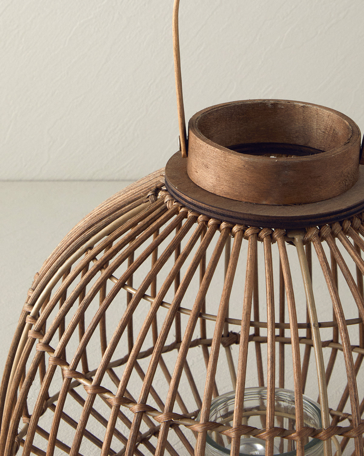Florence Bamboo Lantern 33x30 cm Natural (view 3)