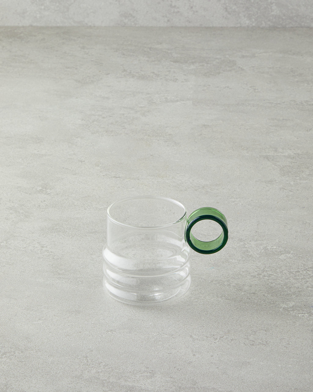 Ring Borosilicate Glass Mug 200 ml - Blue (view 2)