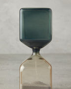 Cubic Glass Hourglass 14 cm (view 3)