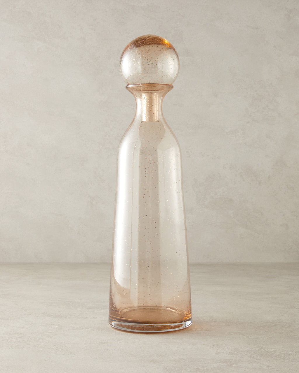 Gloria Glass Decorative Object Gold - 13x13x43 cm