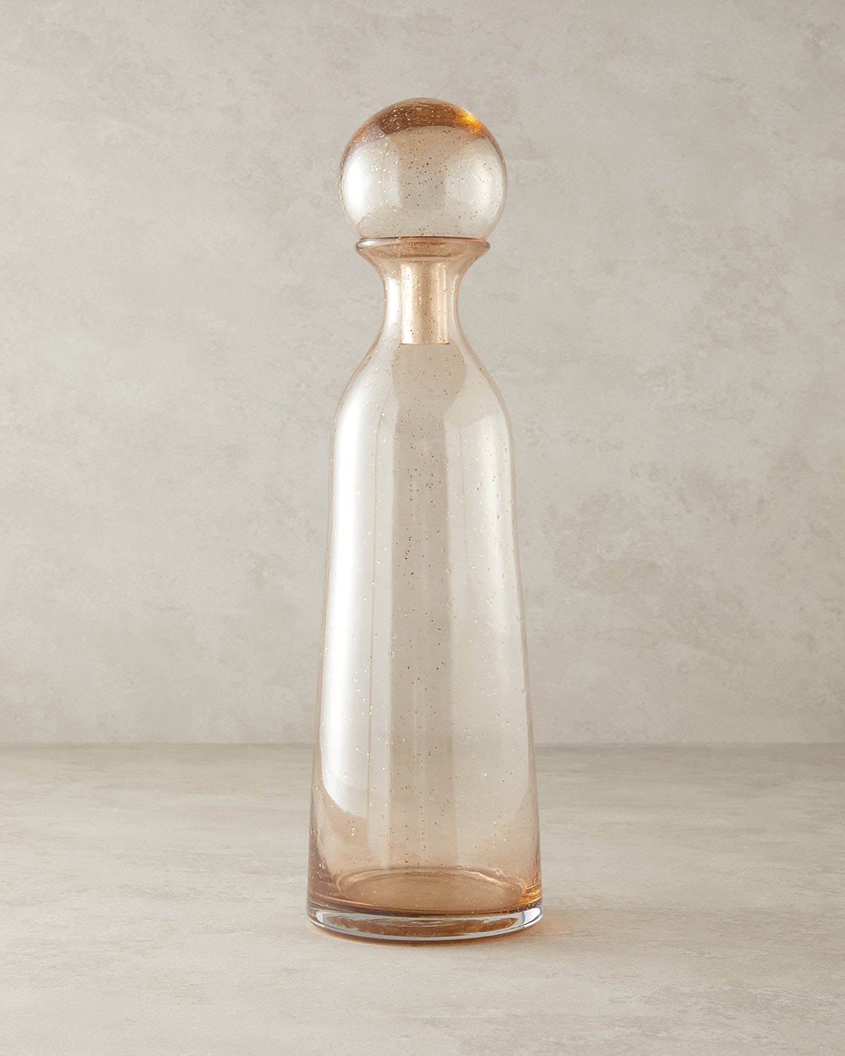 Gloria Glass Decorative Object Gold - 13x13x43 cm