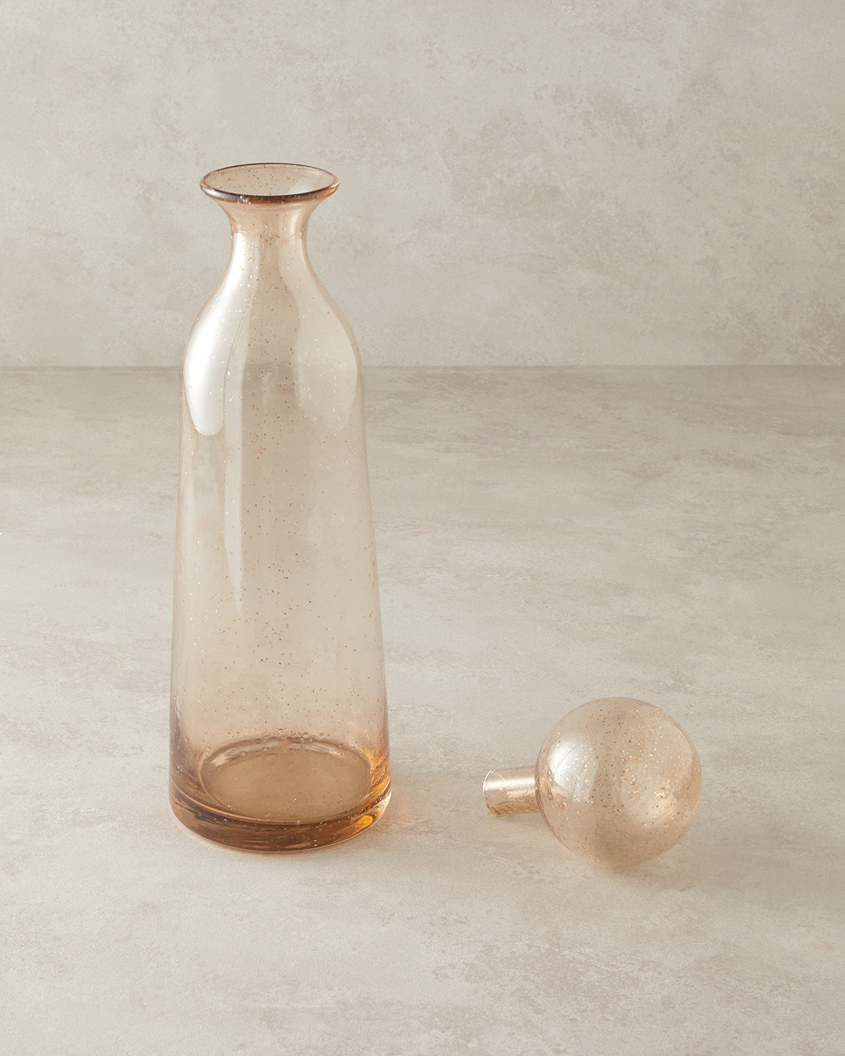 Gloria Glass Decorative Object Gold - 14x14x34 cm (view 2)