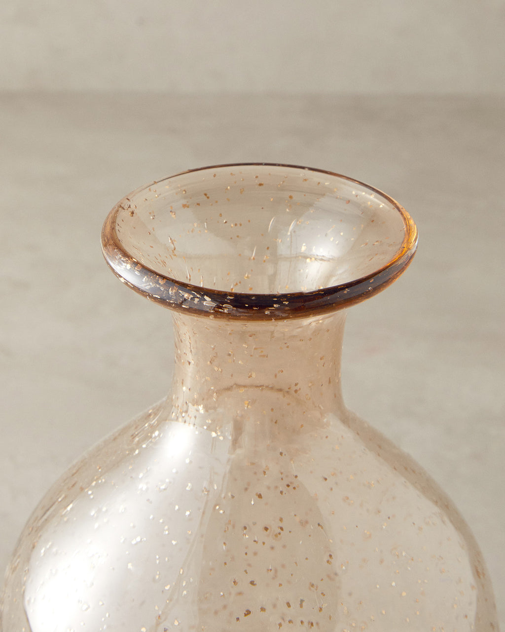 Gloria Glass Decorative Object Gold (view 7)