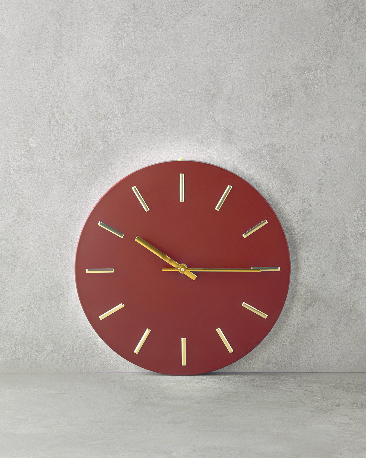 Sylvia Metal Decorative Wall Clock 30x30 cm (view 7)