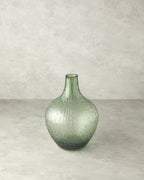 Misty Glass Vase 20x28 cm Mint