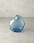 Dotsy Glass Vase Blue - 20x22 cm