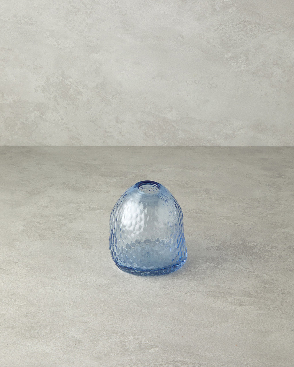 Dotsy Glass Vase Blue (view 4)