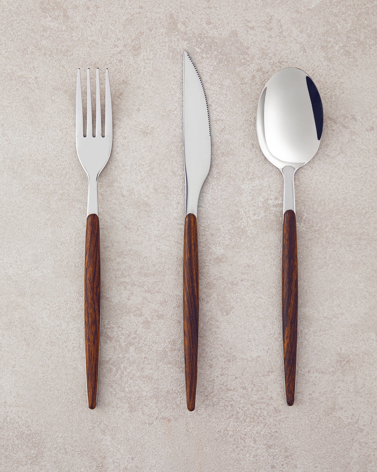 Solid 18/10 Stainless Steel Cutlery Set 18 Pieces, 6 Servings Silver