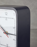 Albie Clock 20x10x26 cm Black