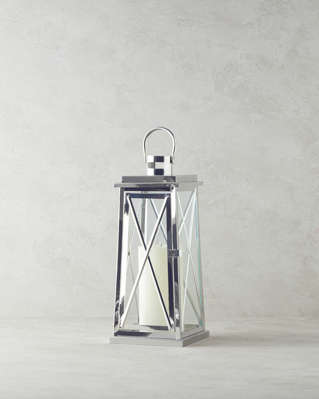 Carly Metal Lantern Silver (view 5)