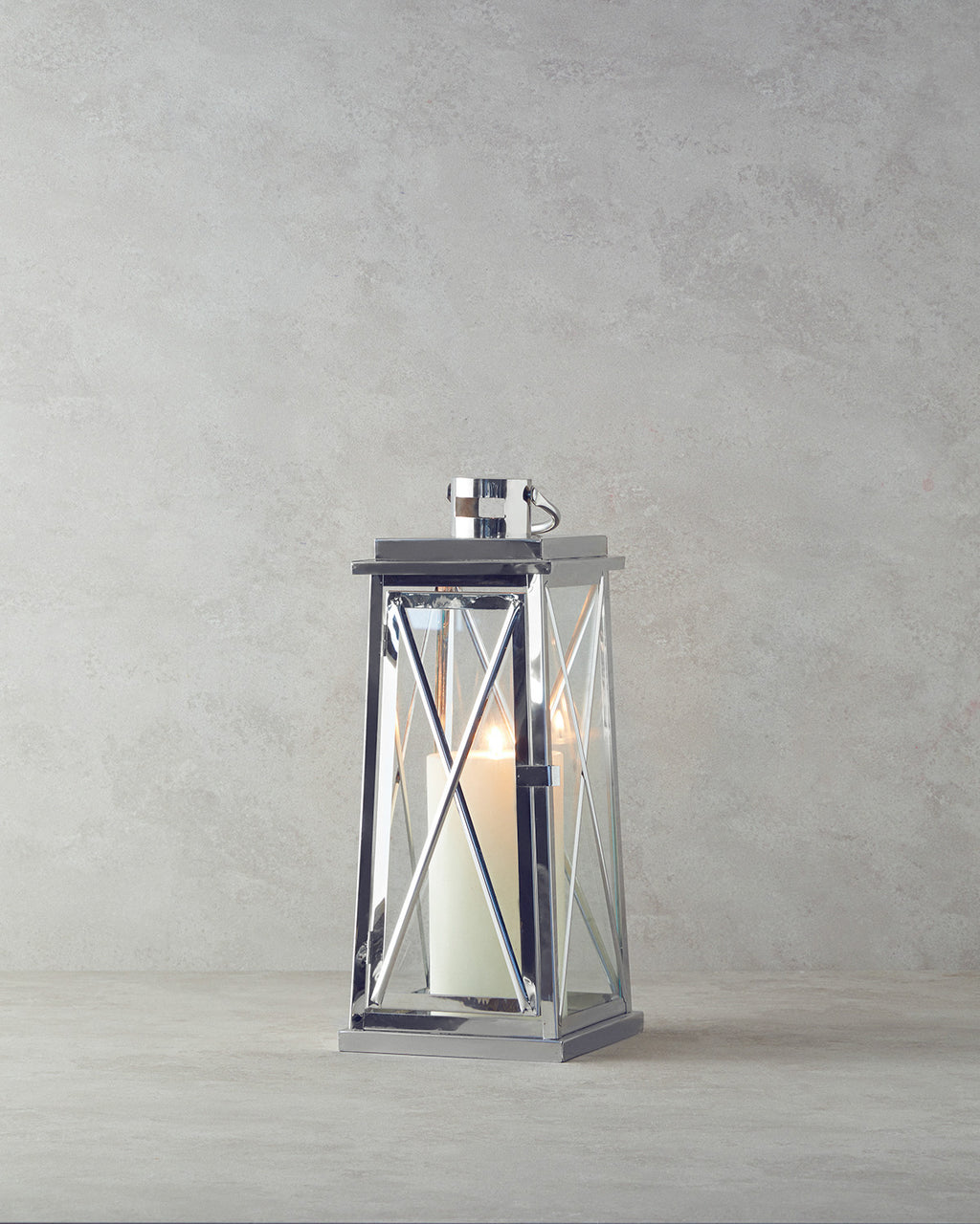 Carly Metal Lantern Silver (view 6)
