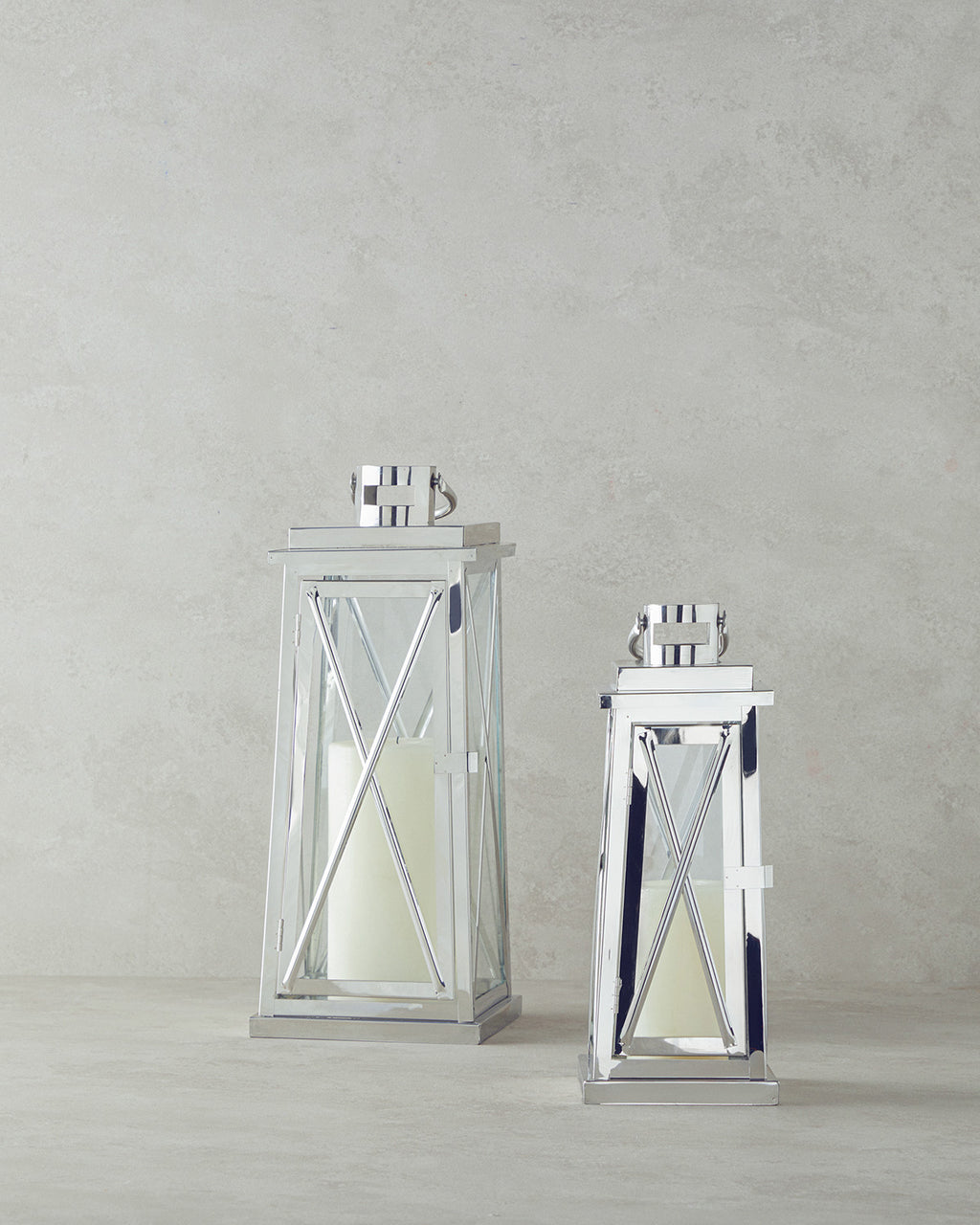 Carly Metal Lantern Silver (view 8)