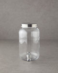 Glass Soft Drink Holder 3 L Transparent