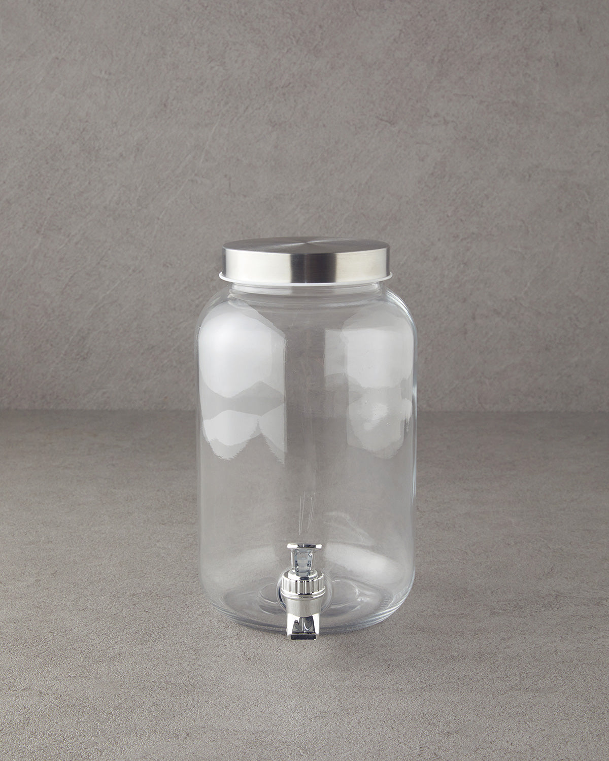 Glass Soft Drink Holder 3 L Transparent
