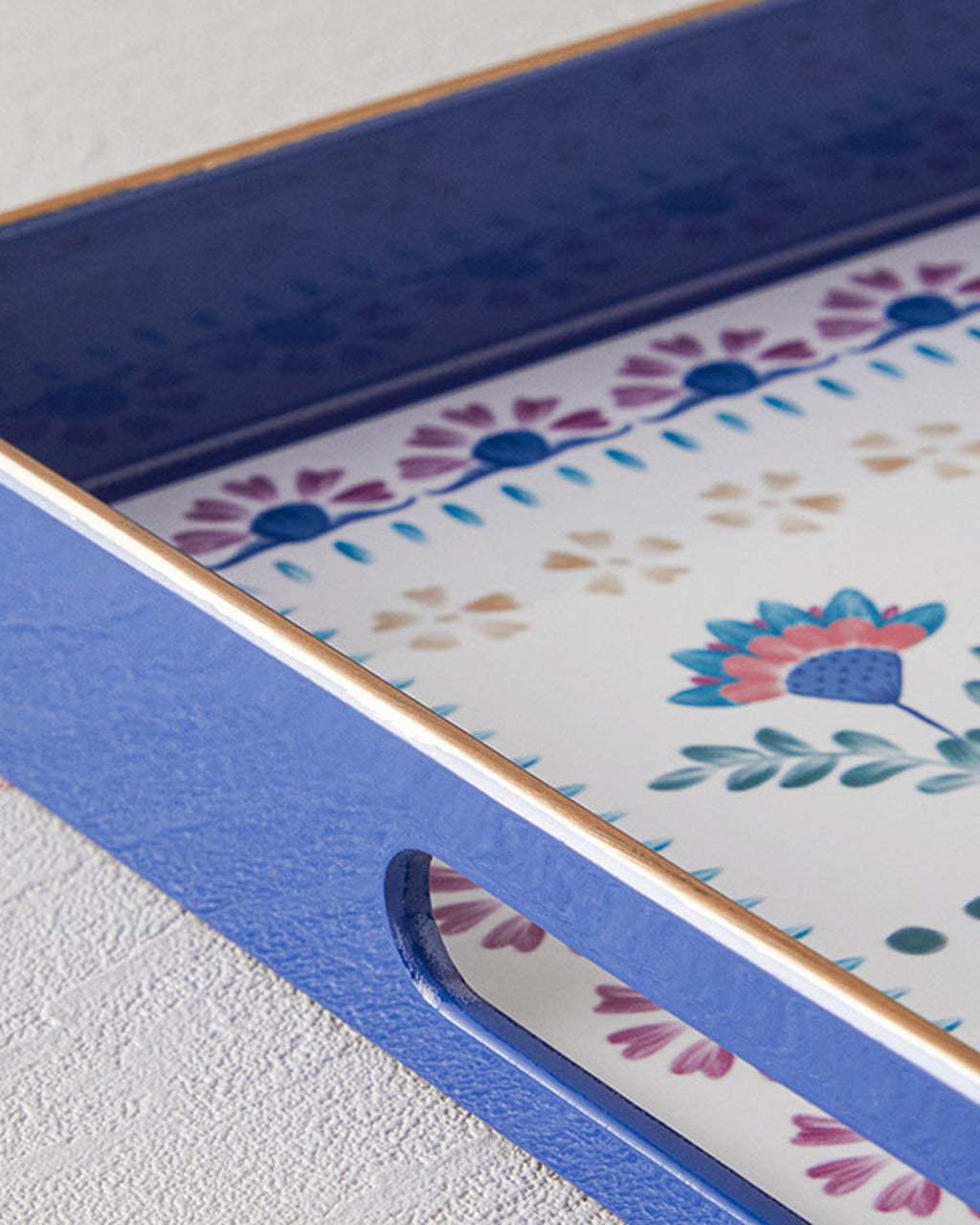 Carnival Time PP Tray 35x35 cm Blue (view 3)