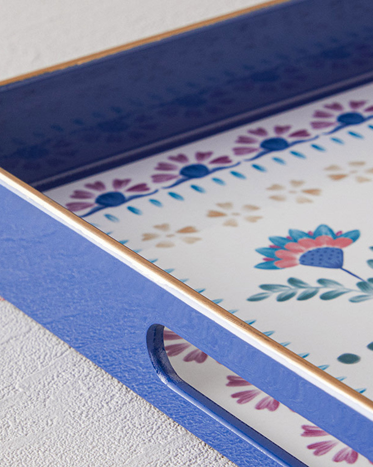 Carnival Time PP Tray 35x35 cm Blue (view 3)