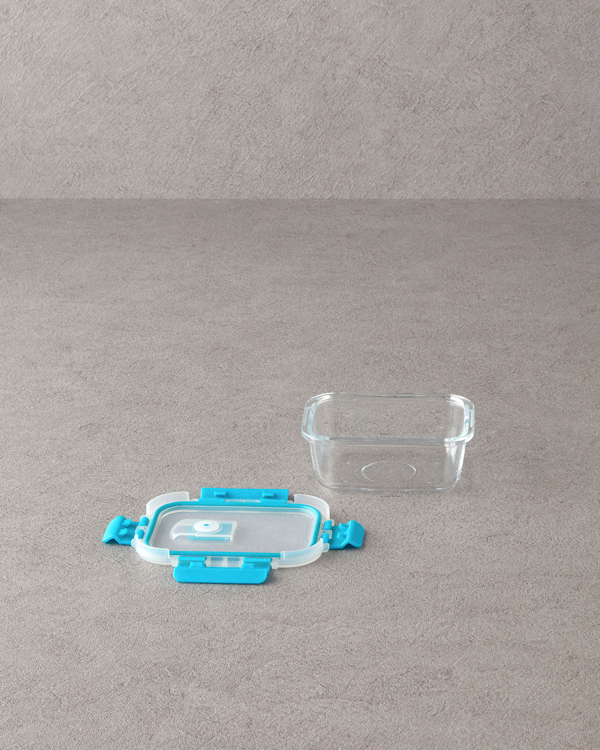 Lock&Fresh Glass Storage Container - Blue - 400 ml (view 3)
