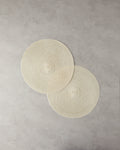 Leron Polyester 2 pcs Table Mat 38 cm Cream