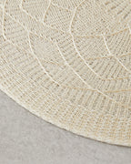 Leron Polyester 2 pcs Table Mat 38 cm Cream (view 3)