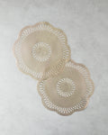 Tuscan PVC 2 pcs Table Mat 38 cm Gold