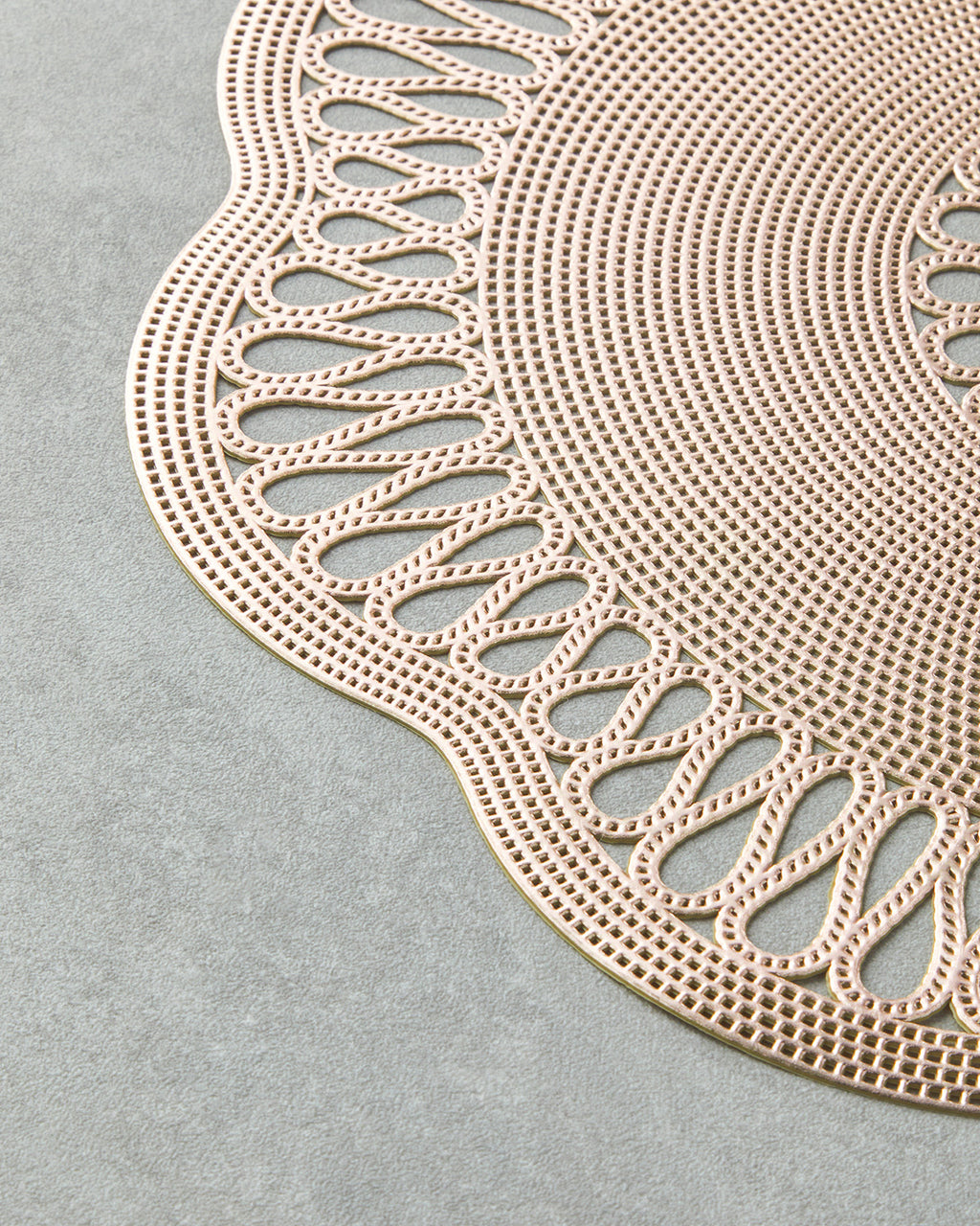 Tuscan PVC 2 pcs Table Mat 38 cm Gold (view 3)