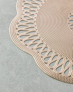 Tuscan PVC 2 pcs Table Mat 38 cm Gold (view 3)