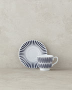 Dolly Porcelain 12 Pieces 6 Servings Coffee Cup Set 80 ml Black (view 2)
